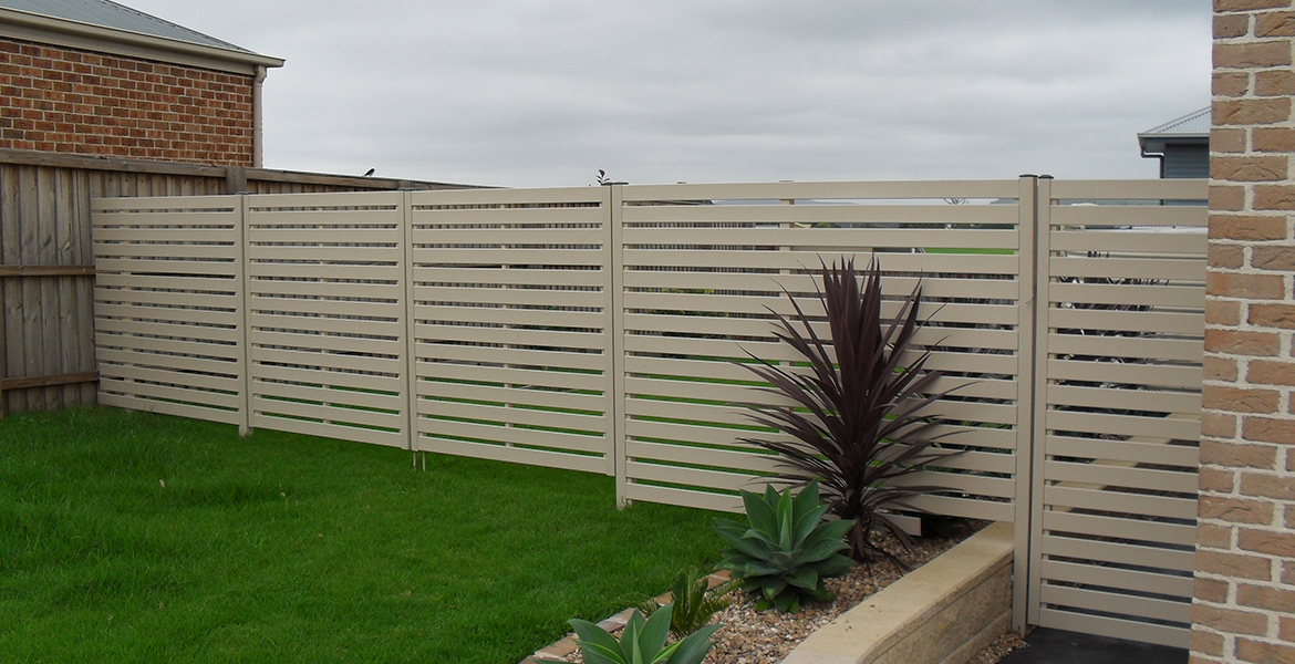 Aluminium slat & louvre - Jarvis Fencing